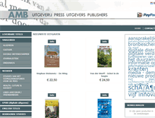 Tablet Screenshot of amb-press.nl